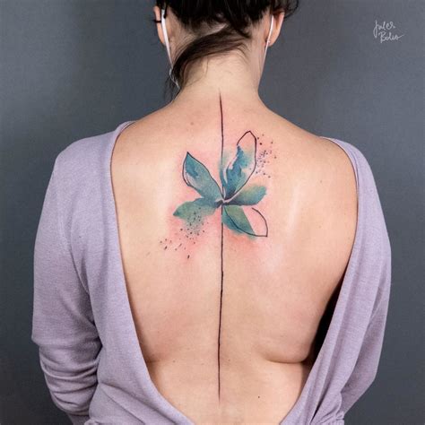 Discover 86 Flowers Down Spine Tattoo Incdgdbentre