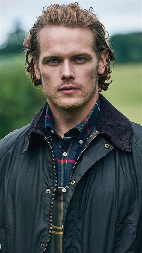 Outlanders Sam Heughan Is The New Face Of Barbour Because Obviously