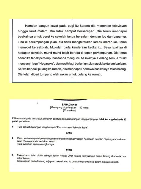 Bahasa Melayu Tahun 5