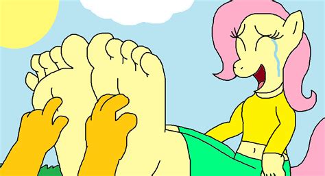 Fluttershys Ticklish Feet By Aloynna On Deviantart