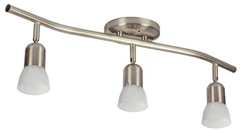 Use with the drop ceiling coupler. 3 Light Track Lighting Wall and Ceiling Light Fixture ...