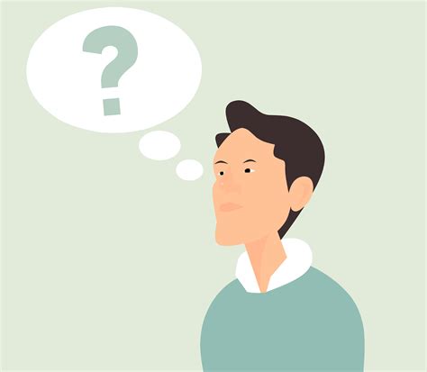 Download Free Illustrations Of Thinking Question Think Man Mark