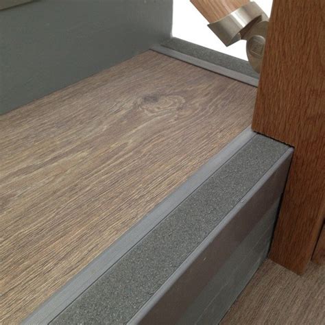Anti Slip Aluminium Stair Nosing Safety Products Direct