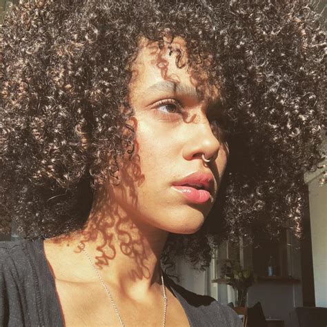 Nathalie Emmanuel On Instagram The Curls Were Showing Out Yesterday