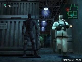 Solid snake otacon handshake metal gear solid 2. Metal Gear Solid - Getting Caught on Make a GIF