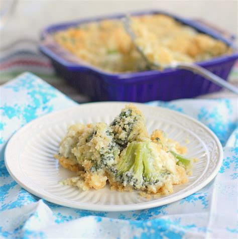 Broccoli Blue Cheese Bake The Girl Who Ate Everything