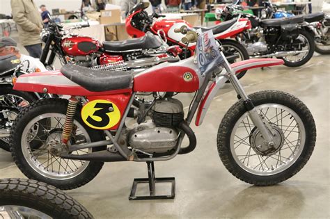 Oldmotodude 1968 Bultaco Pursang Mk3 A Model Found Hanging Over A