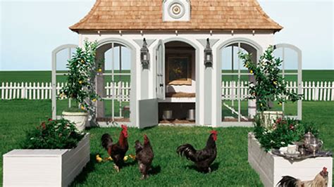 11 snazzy chicken coops for backyard poultry farmers mental floss