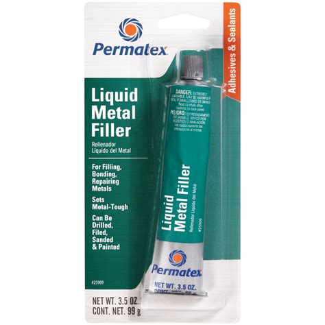 Permatex 25909 Liquid Metal Filler, 3.5 oz.- Buy Online in Saudi Arabia at saudi.desertcart.com