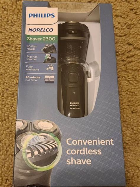 Philips Norelco Shaver 2300 Cordless Mens Dry Electric Shaver