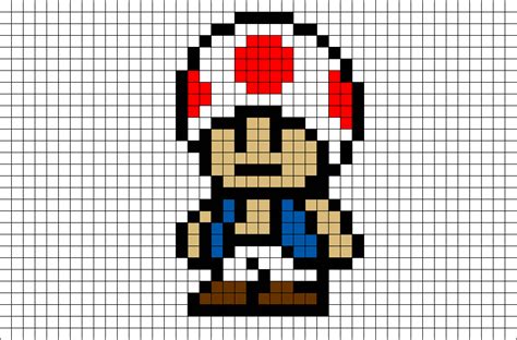 Check spelling or type a new query. Toad Mario Pixel Art - BRIK