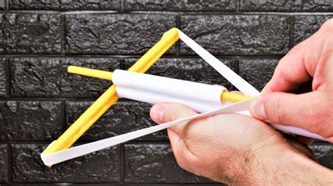 Como Hacer Una Ballesta De Papel Potente Armas Caseras Origami