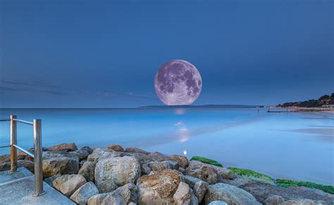 Download Sea Ocean Moon Photography Manipulation Hd Wallpaper