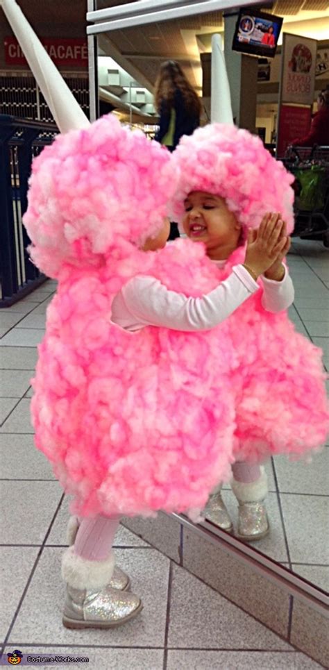 miss cotton candy diy halloween costume photo 2 3