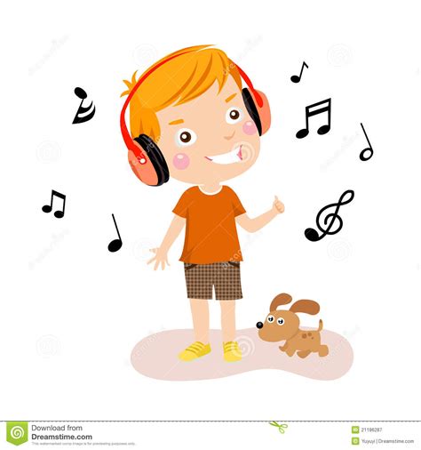 Boy Listening To Music Clipart 10 Free Cliparts Download Images On