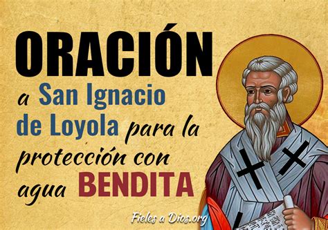 Saint ignatius of loyola church, 28 commonwealth avenue, chestnut hill, ma 02467 | ignatius@bc.edu | 617.552.6100 Oración a San Ignacio Loyola para la protección con agua ...