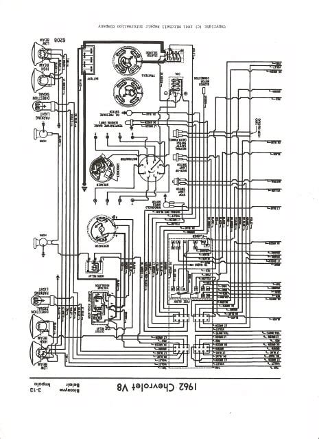 1968 Chevy Impala Wiring Diagram Schematic