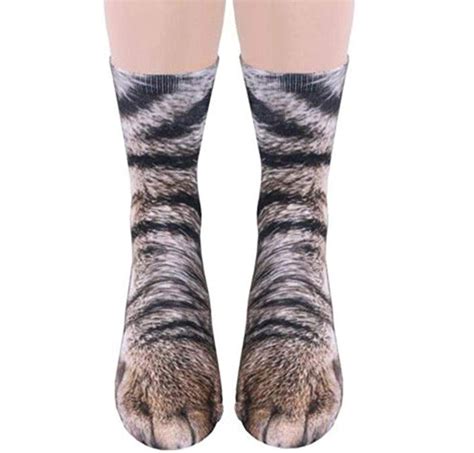 These Cat Foot Socks From Japan Are So Realistic They Look Terrifying