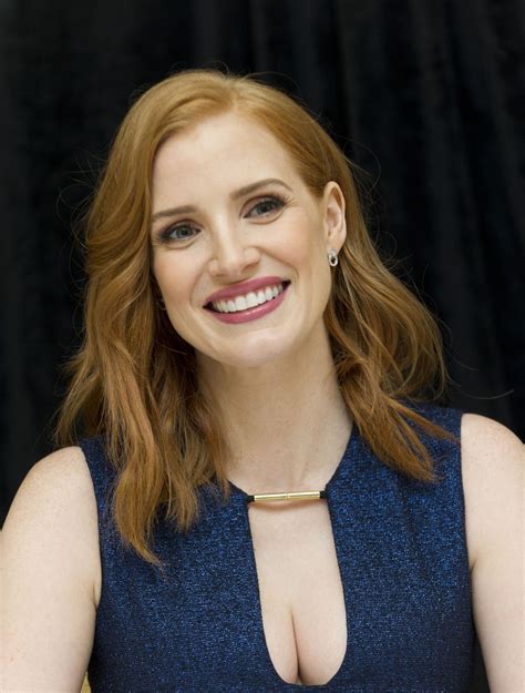 Jessica Chastain The Martian Press Conference At The