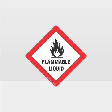 Class 3 Flammable Liquid Sign Hazardous Sign HAZARD SIGNS NZ