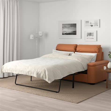 Il divano letto è la soluzione perfetta per qualsiasi ambiente. LIDHULT Divano letto a 2 posti, Grann/Bomstad ocra bruna - IKEA IT