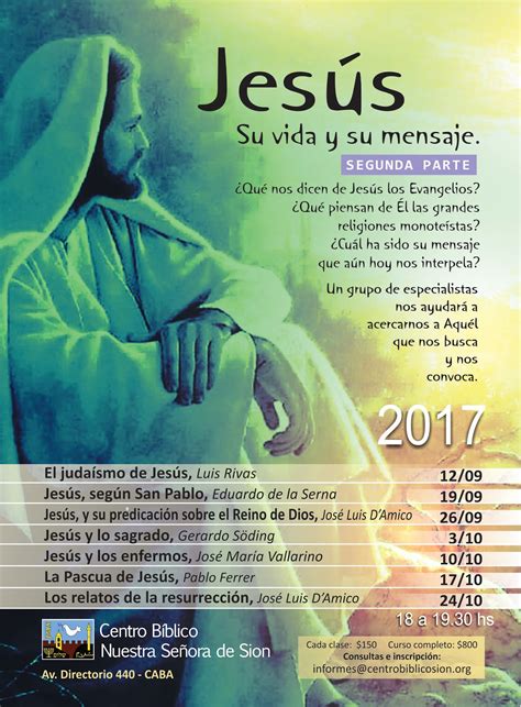 Centro Bíblico Nuestra Señora De Sión Aporte Para El Fin De Semana Y
