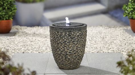 Cobble Stone Inc Leds Kelkay Water Feature