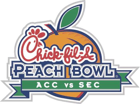 The Peach Returns To The Chick Fil A Bowl Chris Creamer S Sportslogos Net News New Logos