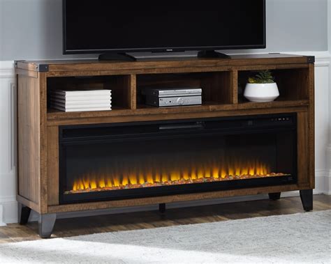 Royard 65 Tv Stand With Electric Fireplace W765w1 W10022 68