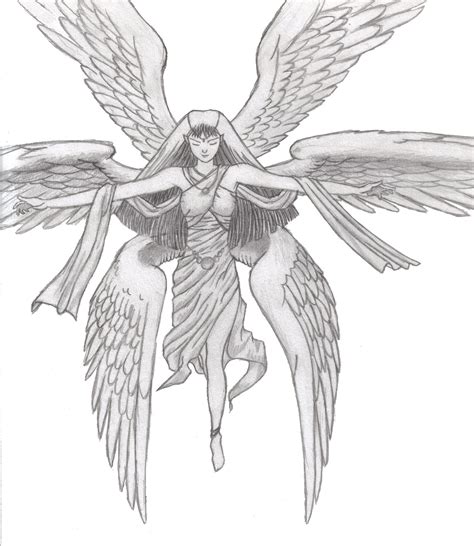 A Six Winged Angel By Devilfoxnaruto On Deviantart
