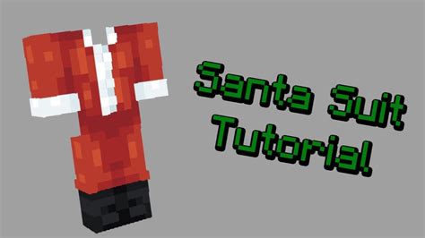 How To Make A Santa Suit On Your Minecraft Skin Skin Mas 11 Youtube