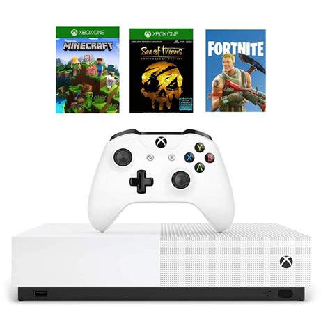 Игровая приставка Microsoft Xbox One S 1tb White All Digital Edition