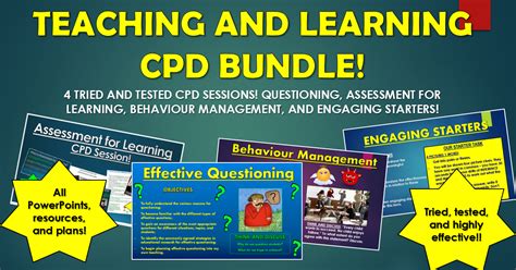 Teaching And Learning Cpd Bundle Teaching Resources