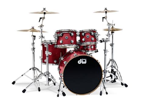 Dw Drum Set Matador Red Percussion Instruments Drums Dw Drums