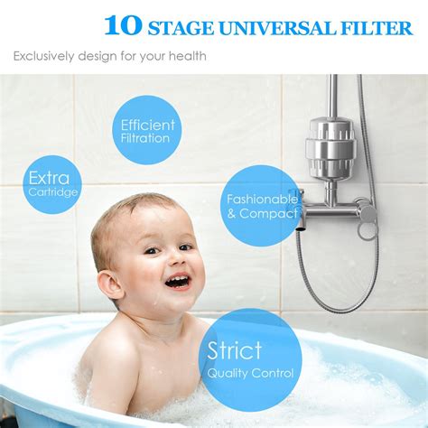 15 Stage Shower Water Filter Purifier For Bathroom Hard Water Buy 15