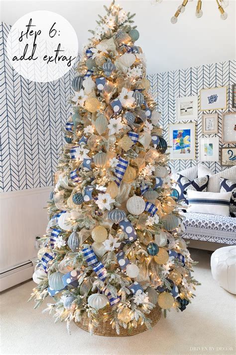 How To Decorate A Christmas Tree Step By Step Driven By Decor