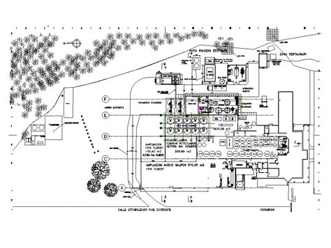 Chemical Plant Factory Detail Plan View And Elevation Layout File Cadbull