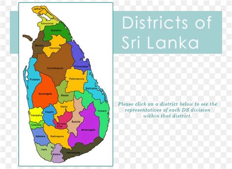 Sri Lanka Province And District Map