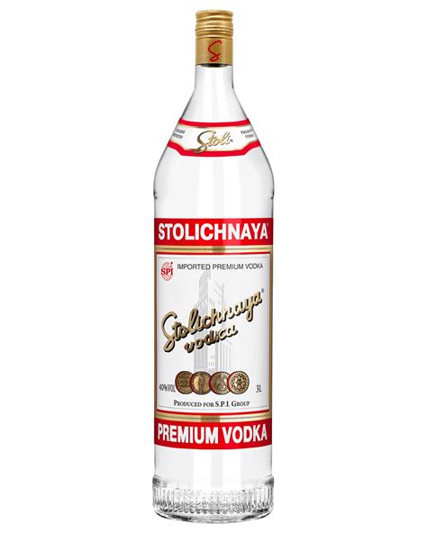 Stolichnaya Vodka 3l Unbeatable Prices Buy Online Best Deals With