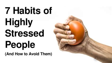 7 habits of highly stressed people power of positivity