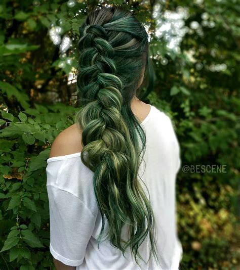 Green Hair Color Ideas For 2017 2021 Haircuts Hairstyles And Hair Colors