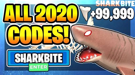 2020 All Secret Working Codes In Sharkbite Roblox Youtube