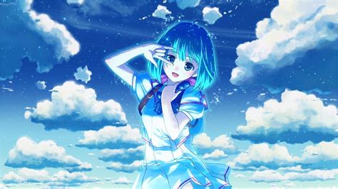 Cyan Anime Wallpapers Top Free Cyan Anime Backgrounds Wallpaperaccess