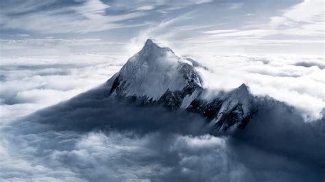 Mount Everest Mahalangur Mountain Range Himalayas Nepal Uhd 4k
