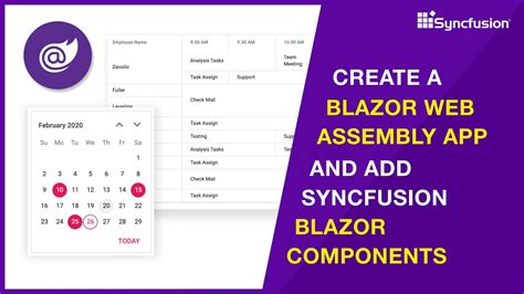Create A Blazor WebAssembly App And Add Syncfusion Blazor Components