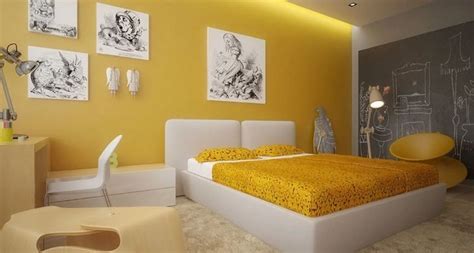 6 Bedroom Design Ideas In With Trendy Colors In 2020 Yellow Bedroom