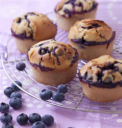 Muffins aux myrtilles