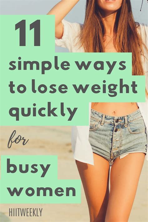 Want To Know Some Easy Ways To Lose Weight Quickly Well Here Are Some Of The Simplest And