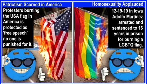 Man Arrested For Burning Gay Flag Halldase