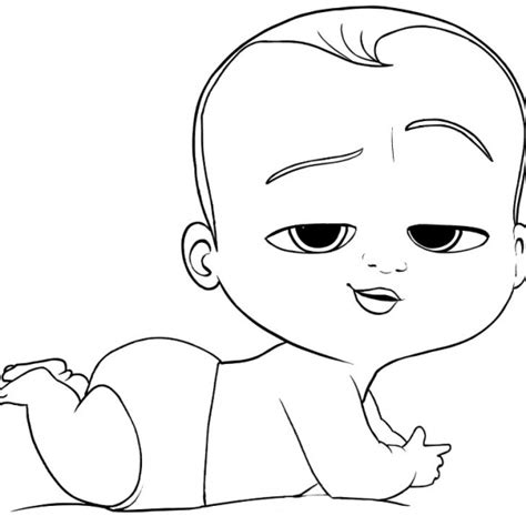 Boss Baby Coloring Pages Characters Free Printable Coloring Pages